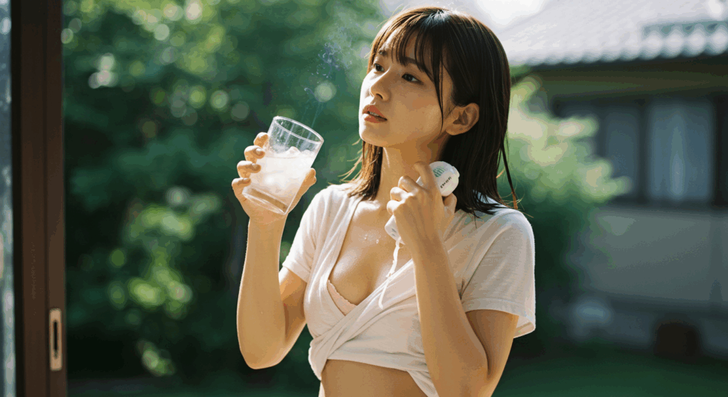 思わず妄想…隣の奥さんが色っぽく見えた瞬間